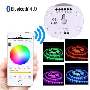 Bluetooth Smartphone App Controler Waterproof 5050 RGB Led Strip Light Kit