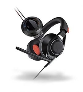 Plantronics 202180-01 RIG Surround PC Gaming Headset with 7.1 Surround Sound-Enabled USB Amp, Black