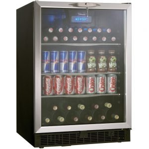 Danby DBC514BLS 5.3 Cu. Ft. Silhouette Beverage Center - Black/Stainless