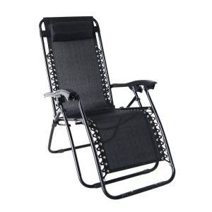 Odaof Zero Gravity Recliner Lounge Patio Pool Chair