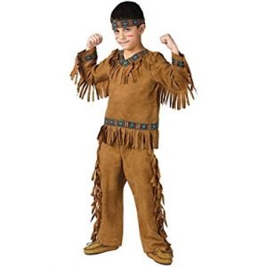 Kids Native American Indian Brave Costume