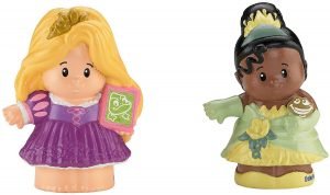 Fisher-Price Little People Disney Princess Rapunzel & Tiana Figures