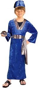 Blue Wiseman costume