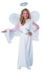 Feathered Fashions Child's Snow Angel Costume, Large