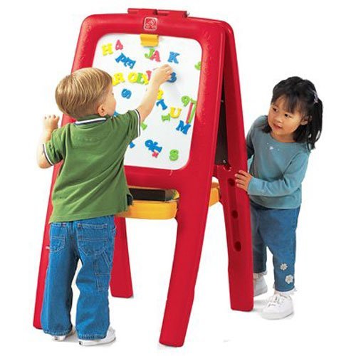 Step2 Easel For Two with Bonus Magnetic Letters/Numbers