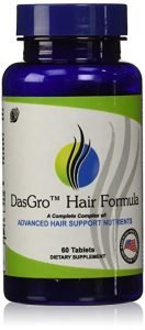 Buy DasGro Hair Growth Vitamins with Biotin and DHT Blocking Ingredients for All Hair