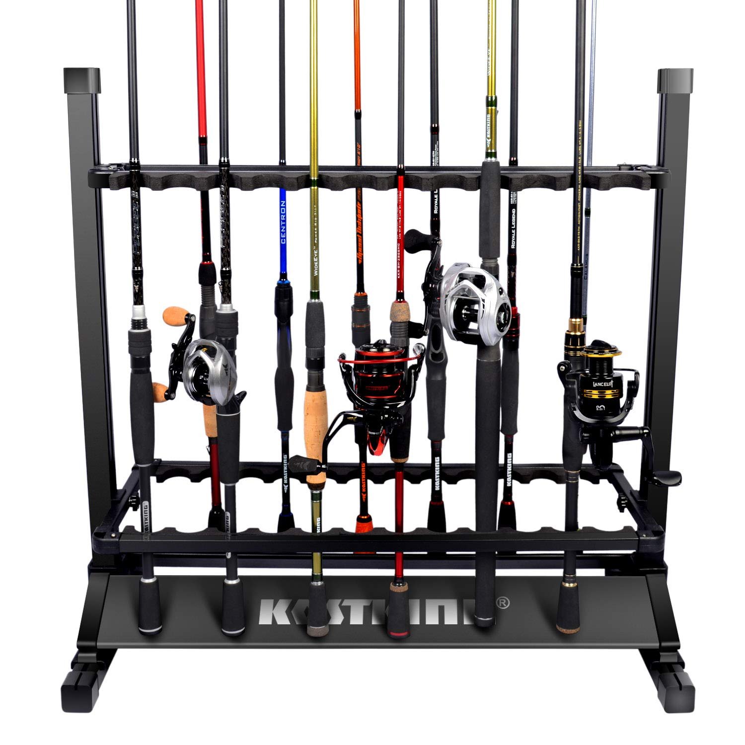 KastKing Fishing Rod Rack Holds Up to 24 Rods