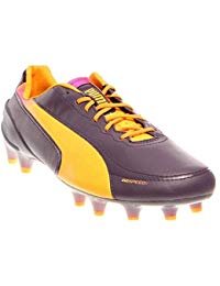 PUMA Mens EvoSPEED Firm Ground Cleats Athletic & Sneakers Purple