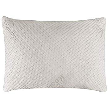  Snuggle-Pedic Ultra-Luxury Bamboo Shredded Memory Foam Pillow 